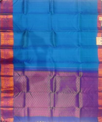 ARNI SILK HALF FINE ZARI SAREE WITH BLOUSE
